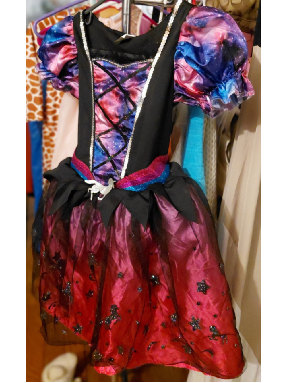 Way To Celebrate (Walmart) Girls Unicorn Witch costume Small (6/6x)